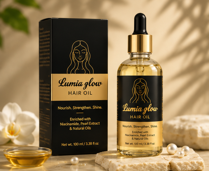 Lumia Glow Hair Oil – The Secret to Radiant, Strong Hair